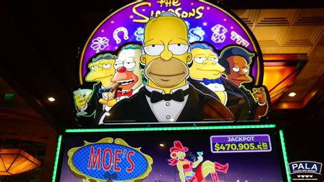 simpsons slot machine